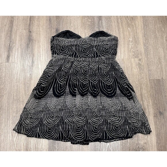 Vintage Y2K Express Top Size 6 Silk Babydoll - Picture 6 of 9